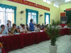 Long Thanh Implements A Comprehensive and Uniform Election Propaganda Plans at District to Grassroots Levels