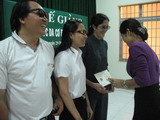 The Closing Ceremony of Basic Skin Care Class for The Blind Held.
