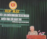 Vinh Cuu district Holds a Get-together of Ethnic and Religious Veterans