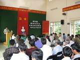 Conference on Implementation of Land Law and Veterans Ordinance