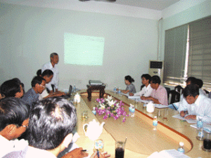 为“同奈省水产、农产收获后减少损失的机制、政策至2015年和2020年的定向”草案提出意见。