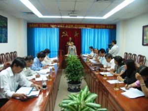 于建设和发展集体经济指导委会进行会议。