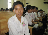 A student with strong learning effort.
