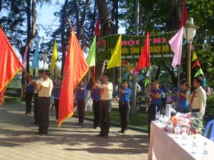 Fifty-five Candidates Take part in the Contest on Excellent Teachers and  General Leaders of Ho Chi Minh Pioneers' Organization