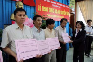 30 thousand notebooks given to poor students