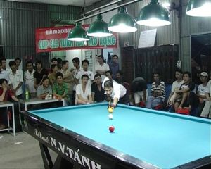Tuan Hao Club’s Open Billiards Competition 2009: Nguyen Sy Tuong (Dong Nai) won the second prize