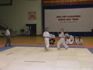 11 units taking part in 2009 Dong Nai Karatedo Championship