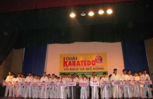 Bien Hoa City Open Karate Championship 2010 ended: Trung Dung Ward ranked first