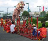 Welcoming Year of Rat 2008: Contest of Lan Su Rong (unicorn, lion and dragon) dance takes place from Jan 30 to Feb 1.