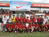 2 teams of Dongnai won championship in U15-Nike Partner Cup football event.