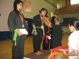 Dongnai Youth & Championship Traditional Kung Fu Tournament 2008: Vinh Cuu delegation ranks first.