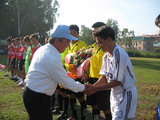 Football event of the 5th Sport Festival for Resources and Environment sector of southern provinces opened