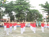 Nearly 300 athletes take part in the sport competition for old people in Bien Hoa City