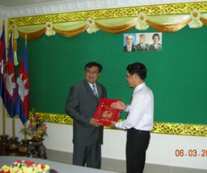 Dong Nai province’s trade and investment promotion mission had a working session with the Kingdom of Cambodia and discussed the commodity – cashew nuts
