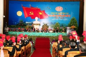 Some Photos Taken at the Opening Session of the 9th Dong Nai Party Congress