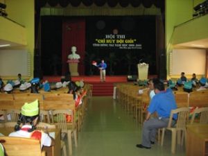 275 young pioneers compete in the contest “An excellent young pioneer leader” for the 2008-2009 school year