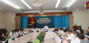 One-year pre-summation meeting about the pilot program of increasing the operation quality of the delegate groups of the provincial People’s Council and their supervision quality