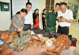 对于在平山发现的烈士的遗体验DNA