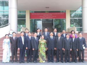 Chairman of Dong Nai People’s Committee Vo Van Mot Receives the Jiangsu Province Delegation
