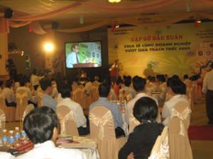 Early spring meeting with businesses