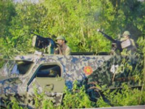 A Get-together Held to Celebrate the 66th Anniversary of Vietnam People's Army (December 22, 1944 – December 22, 2010), the 21st Anniversary of People’s National Defense Day and the 65th Anniversary of the Traditional Day of Military Zone 7.