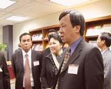 Interviews with some members of delegation and potential investors