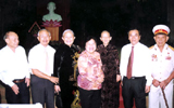 Provincial Authorities held meeting to celebrate the lunar New Year.
