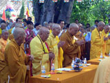 The Dong Nai Executive Board of Buddhist Sangha honors Buddha’s 2550 birthday