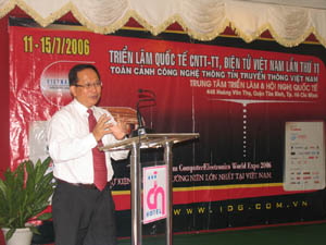 The Vietnam ComputerElectronic World Expo 2006 to be opened in July
