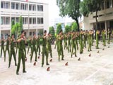 The sport games of provincial Police Force opened.