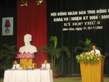 The eighth meeting of the seventh provincial People’s Council opened.