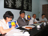 Japanese Ebara Corporation introduces industrial waste treatment technology to Dongnai province.