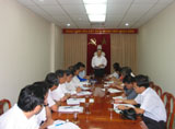 Delegates from Industry Ministry investigates the environment in Dongnai province