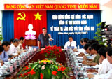 Paying a visit and working at Dong Nai, The General Secretary Nong Duc Manh stated: Dong Nai employed the Party’s Resolutions positively, creatively and suitably with the local situation
