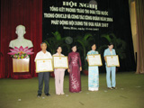Summating patriotic emulation  movement in officials and Labor Union’s activities in 2006