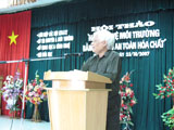 Seminar entitled “Let’s protect the environment through safety in the use of chemicals” organized