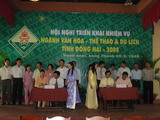 Dong Nai Culture, Sports and Tourism sector to perform 12 key tasks in 2008