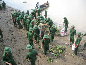 Over 5,000 Youth Union members participated in summer volunteer program 2008