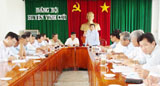 Implementation of Party’s resolutions and directives in Vinh Cuu inspected