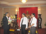 South Korean Consul General Min Yuong Woo says good bye to province’s leaders, finishing his tenure in Vietnam