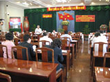 A Conference On Contribution To Draft of Revision Report in the Mid Tenure of the 8th Provincial Party Congress Held.