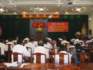 The model Congress pre-summation of grassroots Party organs: most targets were reached