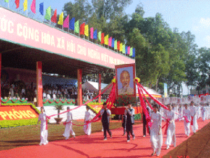 The 35th anniversary celebration of the Liberation Day of Long Khanh