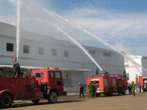 “The 11th national week of labor safety and hygiene – fire safety in 2009” campaign was launched.