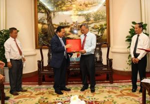 跟Kampong Thom合作发展各方面