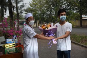 同奈唯一一个病人得COVID-19病毒出院