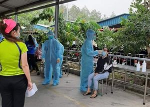 企业组织检疫新冠状病毒给劳动者