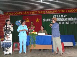 Establishment of Anit-Drug Women Club of Bau Ham 2 Commune Announced