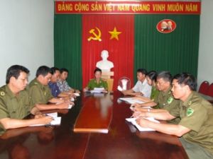 Phuoc Tan Communal Police and Civil Defence:  Key Forces to Protect Order and Security
