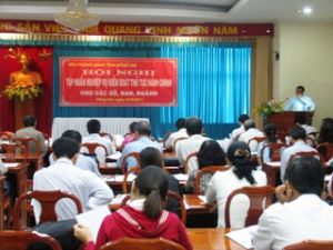 Departments, Committees, and Sectors Get Training in Administrative Procedure Control